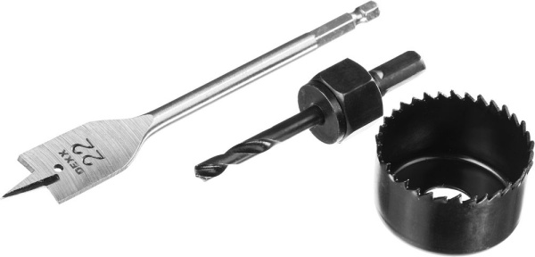 Набор для врезки замков 48мм DEXX