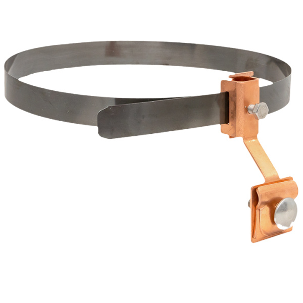 Держатель для труб универсальный D=(0-200)мм Cu и полоса нерж, cталь PROxima EKF