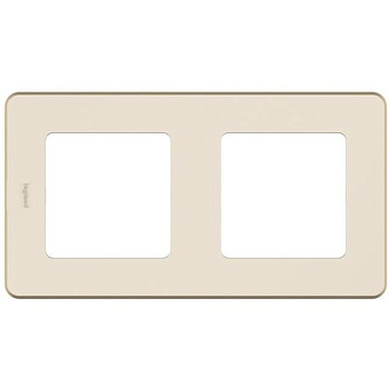 INSPIRIA Рамка горизонт/вертик 2 мест . слоновая кость IP20 Legrand