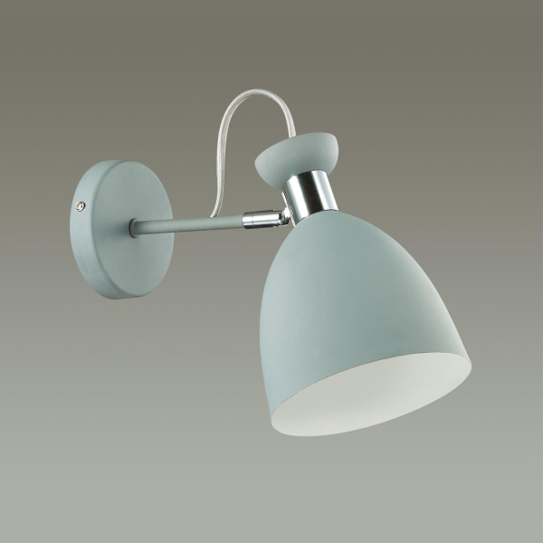 Бра E27 1*60W 220V KIZZY серый LUMION