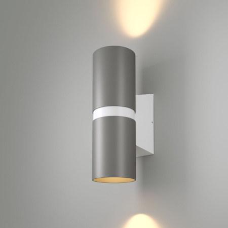 Светильник садово-парковый 10Вт 4000К серый с белым IP54 Liberty (a060098) Elektrostandard