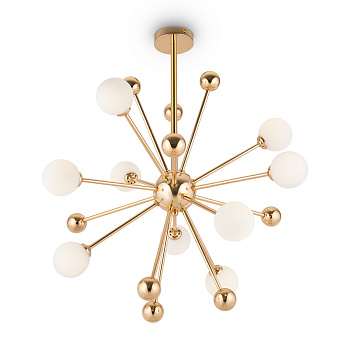 Люстра 9*G9 40Вт Французское золото IP20 Planets FR5200PL-09FG Freya