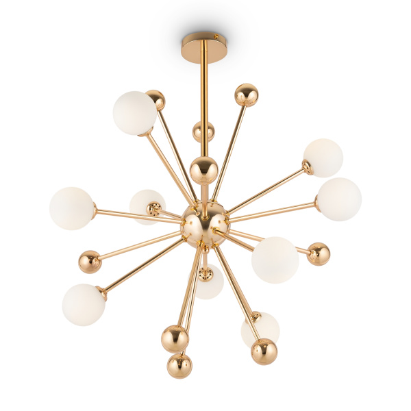 Люстра 9*G9 40Вт Французское золото IP20 Planets FR5200PL-09FG Freya