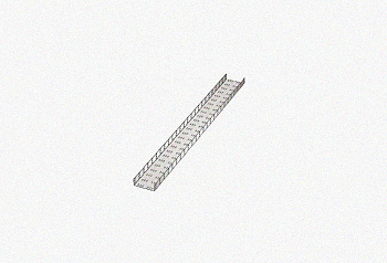 Лоток замковый перфорированный ЛМЗ 150х50х3000 УТ1,5, оцинкованный лист, S0,8