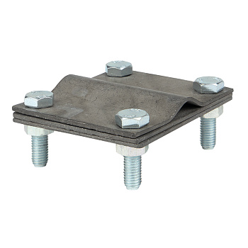 Зажим заземлитель 20 - полоса 50 (пластина 70*80мм) HZ PROxima EKF Зажим заземлитель 20 - полоса 50 (пластина 70*80мм) HZ PROxima EKF