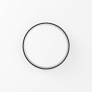 Donel S08 глянцевый белый накладка для светорегулятора поворотного, серия DB