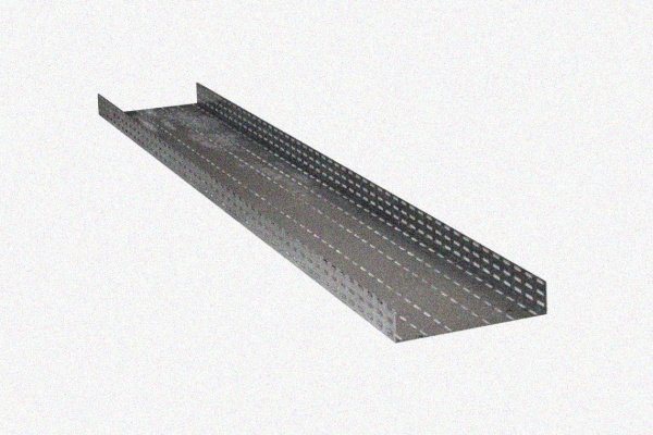 Лоток глухой ЛМГ 80х80х2000 УХЛ1, оцинкованный лист, S1,5