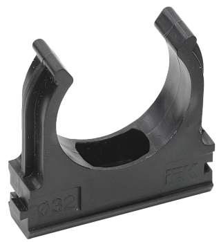 Держатель с защёлкой CF32 черный (5шт/компл) IEK