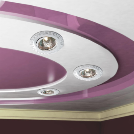 Встр.ПВ св-к IP20 GX5.3 50W 12V COIL белый NOVOTECH