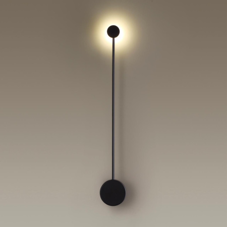 Настенный св-к LED 4000K 5W 220V SATELLITE черный/металл B ODEON LIGHT