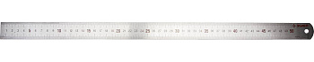 Усиленная нержавеющая линейка, 0,50 м ЗУБР