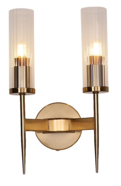 Светильник настенный CANDLE ZRS.16204.2 20Вт E14 IP20 Латунь Zortes