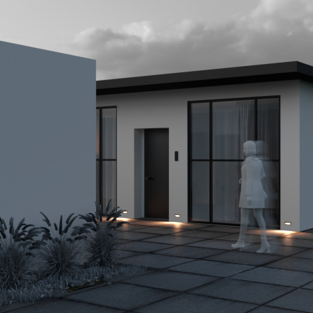 Подсветка для лестниц 5Вт 3000К Черный IP65 Bosca O045SL-L5B3K Outdoor Maytoni