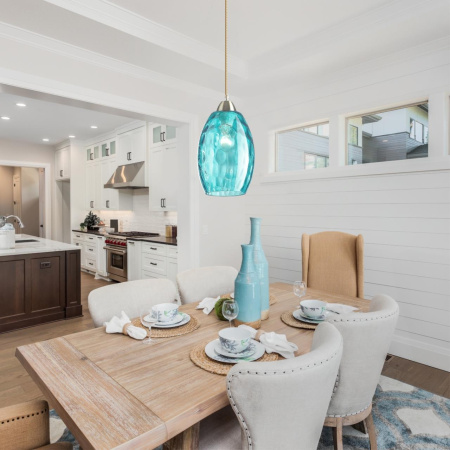 Подвес E27 60W 220V SAPPHIRE античная бронза,голубой LUMION