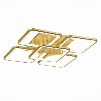 Светильник потолочный Золотистый/Белый LED 1*170Вт 3000-6000К SLE500422-05 EVOLED