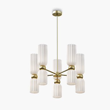 Подвесной светильник 10*E14 40Вт Золото IP20 Antic MOD302PL-10W Maytoni