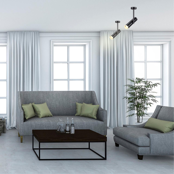 Накл.св-к IP20 GU10 50W 220V BATRA черный NOVOTECH