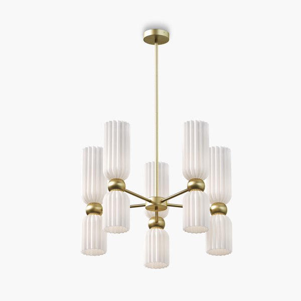 Подвесной светильник 10*E14 40Вт Золото IP20 Antic MOD302PL-10W Maytoni