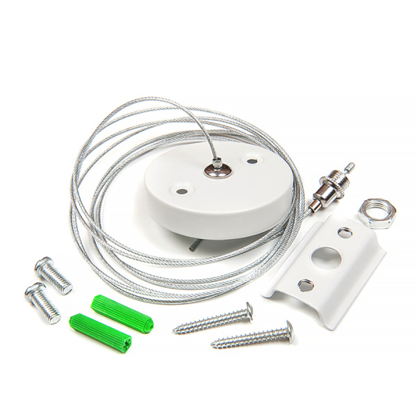 Подвес для шинопровода 1ф. G-1-H-IP20-W белый General