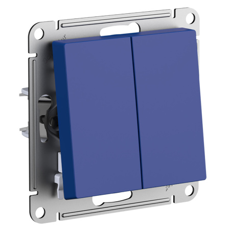 ATLASDESIGN Переключатель 2-клавишный, аквамарин Schneider Electric