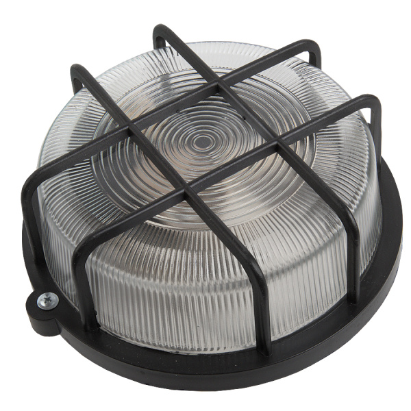 Светильник НПП 03-100-005.04 черный с решеткой General