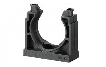 Держатель DN 12 мм, полиамид, цвет черный DKC