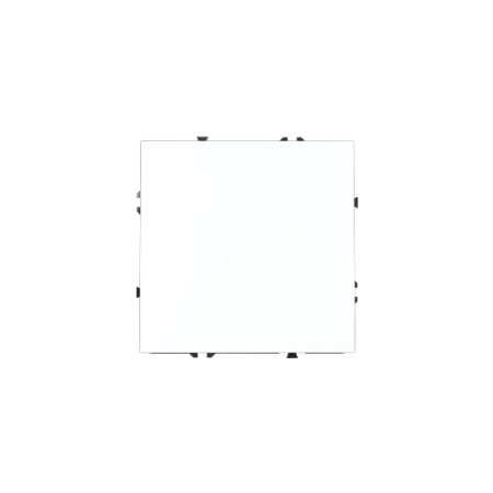 Проходной переключатель встраиваемый Voltum S70 одноклавишный 10А, (белый матовый)