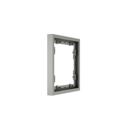 Рамка пластиковая Voltum S70 на 1 пост, (сталь)