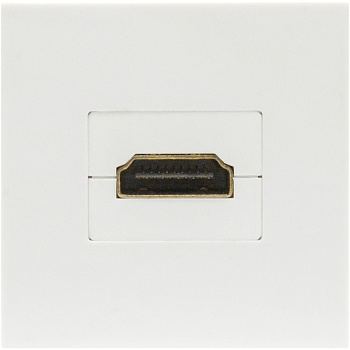 Donel Розетка HDMI, 2мод., бел. (45х45мм), серия (тип) DEC