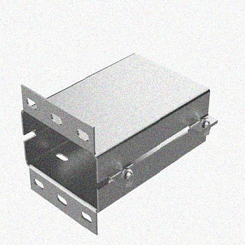 Лоток присоединительный ЛПС 200х65 УТ1,5 оцинкованный лист, S2,0