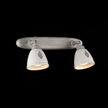 Светильник спот 2*GU10 35Вт Серый IP20 Agnes SP289-CW-02-BG Maytoni