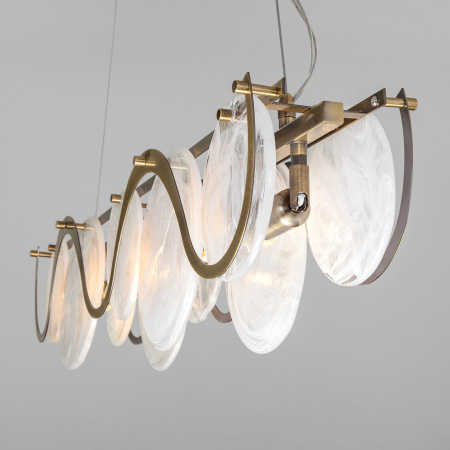 Умный подвесной светильник 4*E14 60Вт античная бронза IP20 (354/4 античная бронза) Bogate's