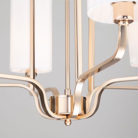 Подвесная люстра с абажурами 6*E14 40Вт золотой IP20 Purezza (60128/6 золото) Eurosvet