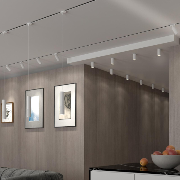 Св-к трековый однофазный IP20 LED 4000K 12W 220V MAIS LED белый NOVOTECH