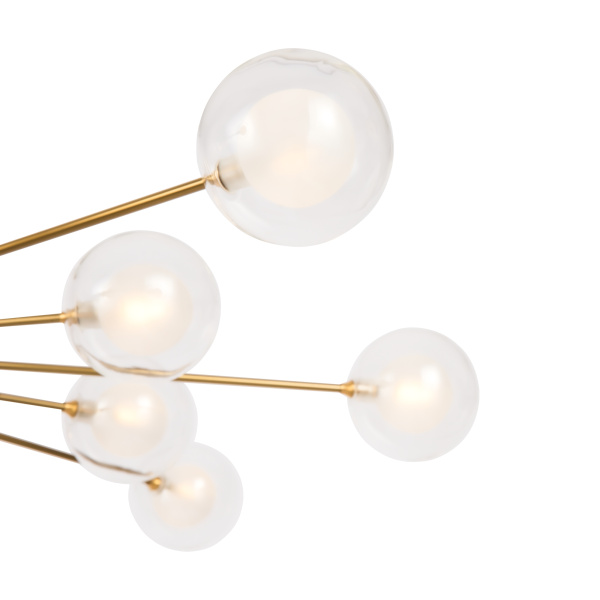 Потолочный светильник 16*G4 3Вт Латунь IP20 Celebrity FR5242CL-16BS1 Freya