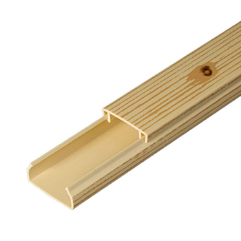 Кабель-канал сосна 2-й замок 20х10 мм (180м/уп) Промрукав