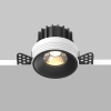 Встраиваемый светильник LED 12Вт Черный IP20 Downlight DL058-12W3K-TRS-B Technical Maytoni