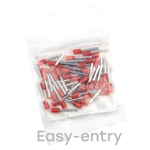 Наконечник штыревой втулочный изолированный НШвИ 1,0-8 (50шт) PROxima EKF