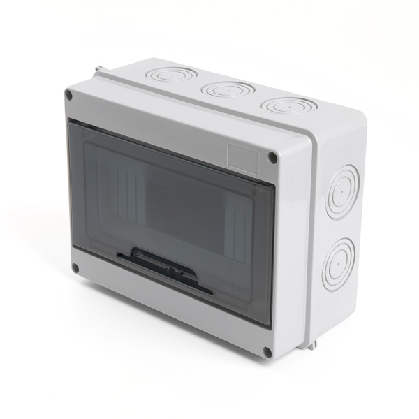 Бокс настенный STEKKER EBX50-1/08-65 8 модулей, пластик, IP65 Бокс настенный STEKKER EBX50-1/08-65 8 модулей, пластик, IP65