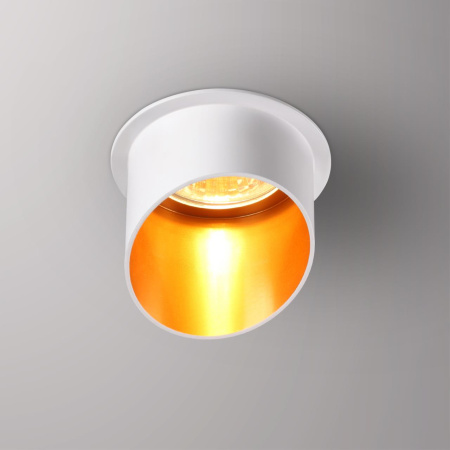 Встр.св-к IP20 GU10 50W 220V BUTT белый C NOVOTECH