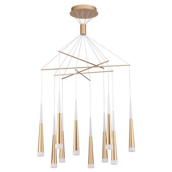 Подвесной св-к LED 3000K 70W 220V VIVAT золотистый/металл ODEON LIGHT