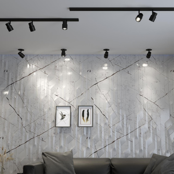 Св-к встр.IP20 GU10 50W 220V MOLO черный NOVOTECH