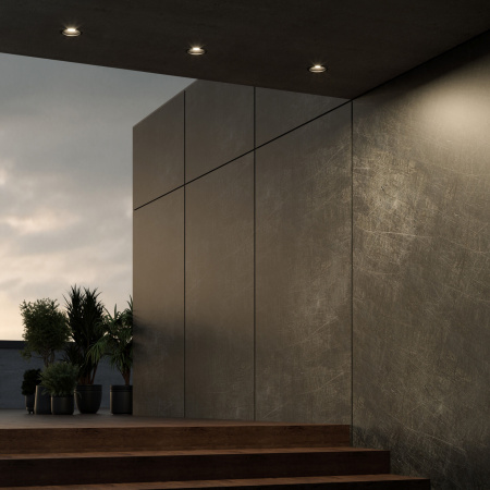 Встраиваемый светодиодный влагозащищенный светильник 10Вт 4000К черный IP54 (a058918) Elektrostandard