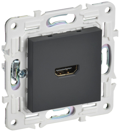 SKANDY Розетка HDMI SK-H01G графит IEK