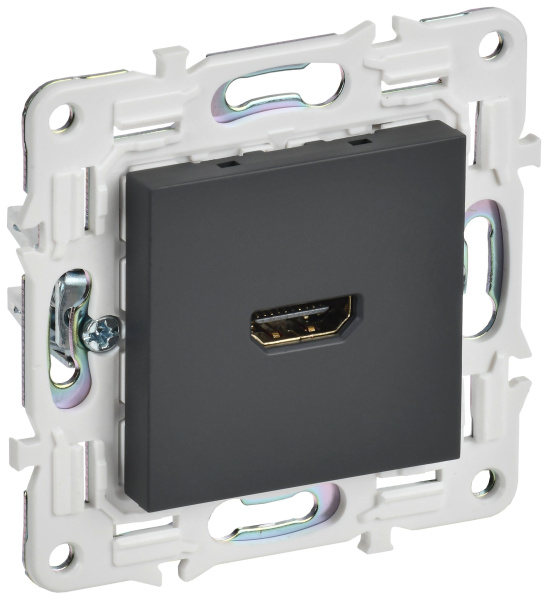 SKANDY Розетка HDMI SK-H01G графит IEK