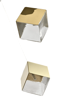 Люстра ICE CUBE ZRS.1005.05 50Вт G9 IP20 Гальваническое Золото Zortes