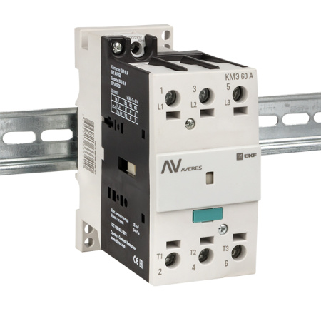 Контактор КМЭ 60А 400В АС AVERES EKF