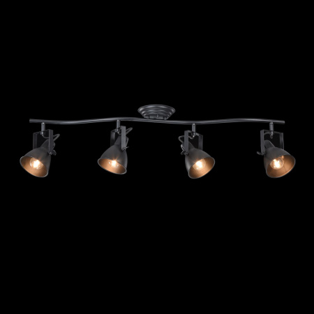 Светильник спот 4*E14 40Вт Черный IP20 Ibbi FR4276-CW-04-B Freya