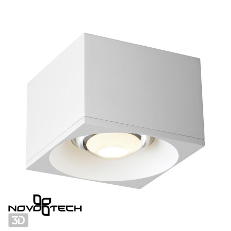 Св-к накл.св/д IP20 LED 4000К 12W 220V PATERA белый B NOVOTECH