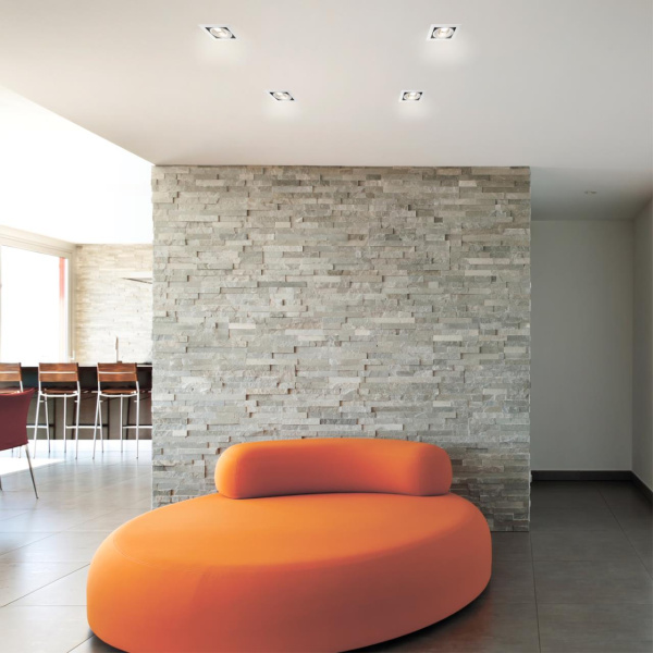 Встр.карданный св-к IP20 LED 4000К 24W 100-265V GESSO белый/черн NOVOTECH